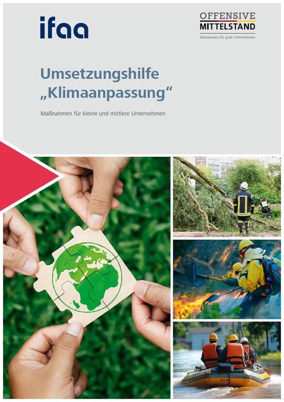 Offensive Mittelstand Umsetzungshilfe Klimaanpassung Cover